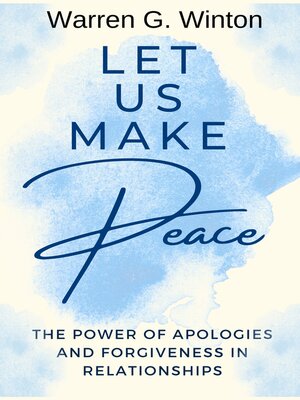 cover image of Let Us Make Peace